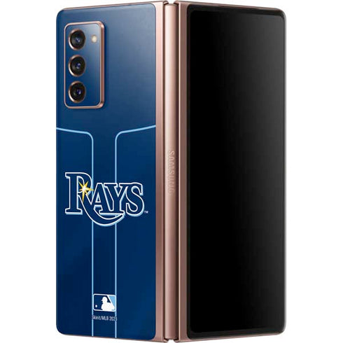 MLB Tampa Bay Rays Alternate/Away Jersey Galaxy Z Fold2 5G Skin