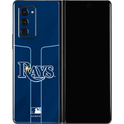 MLB Tampa Bay Rays Alternate/Away Jersey Galaxy Z Fold2 5G Skin