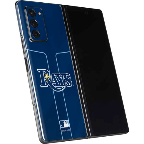MLB Tampa Bay Rays Alternate/Away Jersey Galaxy Z Fold2 5G Skin