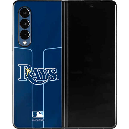MLB Tampa Bay Rays Alternate/Away Jersey Galaxy Z Fold3 5G Skin