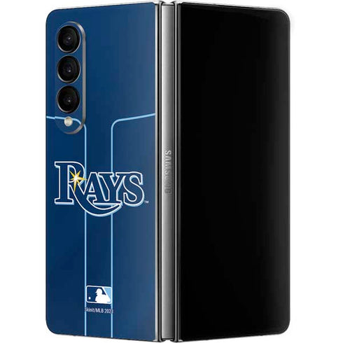 MLB Tampa Bay Rays Alternate/Away Jersey Galaxy Z Fold4 5G Skin