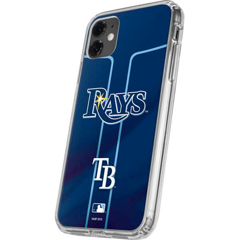 MLB Tampa Bay Rays Alternate/Away Jersey iPhone 11 Clear Case