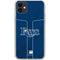 MLB Tampa Bay Rays Alternate/Away Jersey iPhone 11 Clear Case