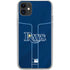 MLB Tampa Bay Rays Alternate/Away Jersey iPhone 11 Clear Case