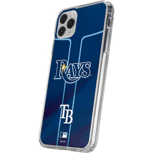 MLB Tampa Bay Rays Alternate/Away Jersey iPhone 11 Pro Clear Case