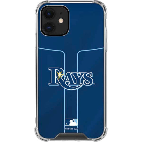 MLB Tampa Bay Rays Alternate/Away Jersey iPhone 12 Clear Case
