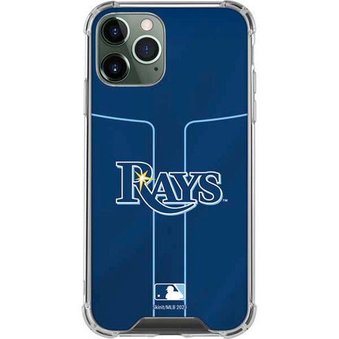 MLB Tampa Bay Rays Alternate/Away Jersey iPhone 12 Pro Clear Case