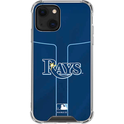 MLB Tampa Bay Rays Alternate/Away Jersey iPhone 14 Clear Case
