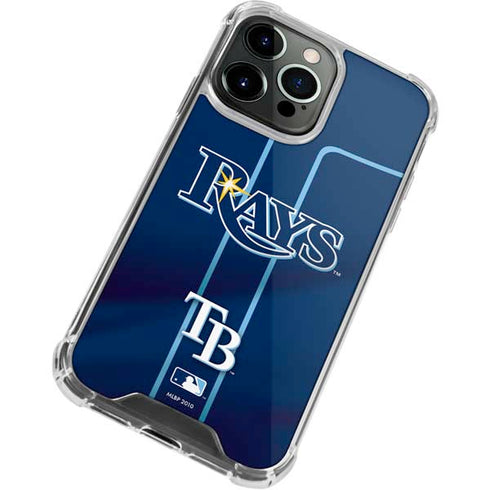 MLB Tampa Bay Rays Alternate/Away Jersey iPhone 14 Pro Clear Case