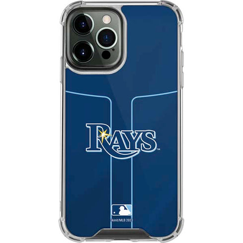 MLB Tampa Bay Rays Alternate/Away Jersey iPhone 14 Pro Max Clear Case