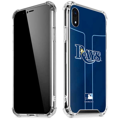 MLB Tampa Bay Rays Alternate/Away Jersey iPhone XR Clear Case