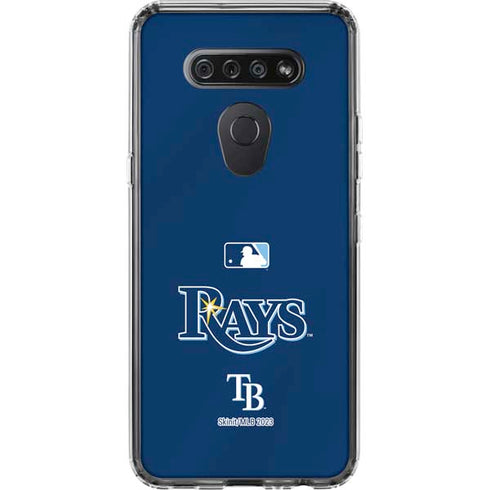 MLB Tampa Bay Rays Alternate/Away Jersey LG K51/Q51 Clear Case
