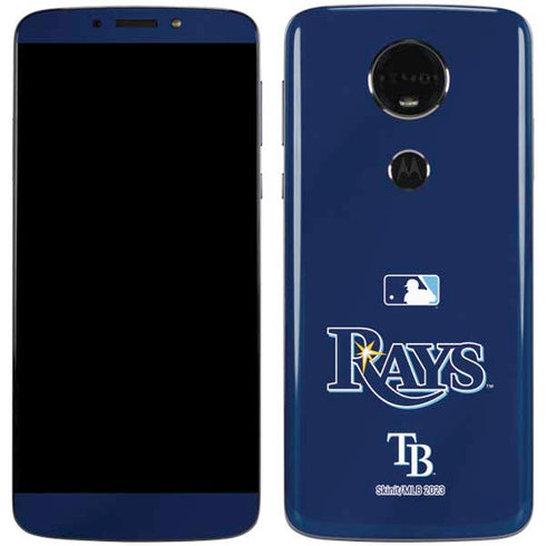 MLB Tampa Bay Rays Alternate/Away Jersey Moto E5 Plus Skin