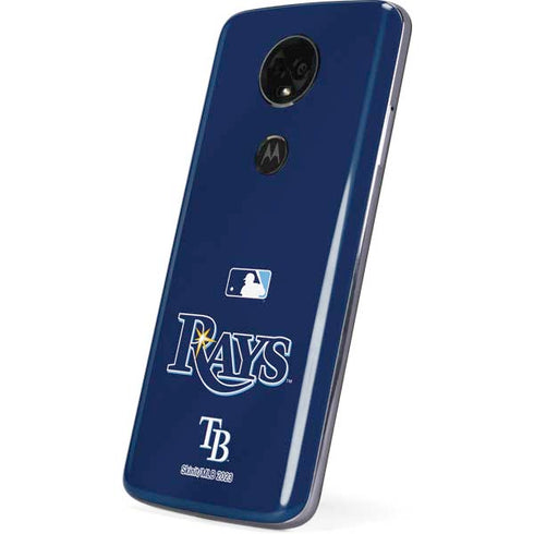 MLB Tampa Bay Rays Alternate/Away Jersey Moto E5 Plus Skin