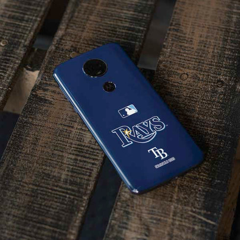 MLB Tampa Bay Rays Alternate/Away Jersey Moto E5 Plus Skin