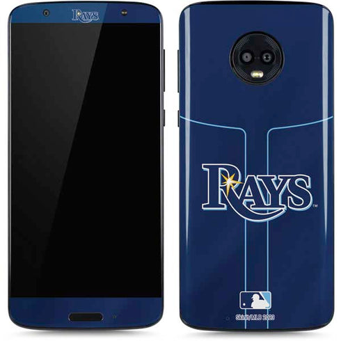 MLB Tampa Bay Rays Alternate/Away Jersey Moto G6 Skin