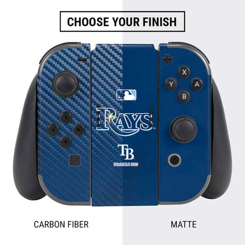 MLB Tampa Bay Rays Alternate/Away Jersey Nintendo Switch Bundle Skin