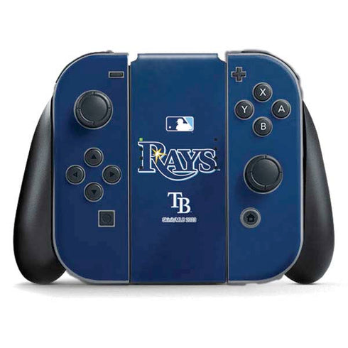 MLB Tampa Bay Rays Alternate/Away Jersey Nintendo Switch (2017-2021) Joy-Con Controller Skin