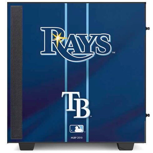 MLB Tampa Bay Rays Alternate/Away Jersey NZXT H510 Compact ATX Mid-Tower Case Skin