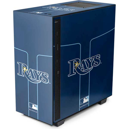 MLB Tampa Bay Rays Alternate/Away Jersey NZXT H510 Compact ATX Mid-Tower Case Skin