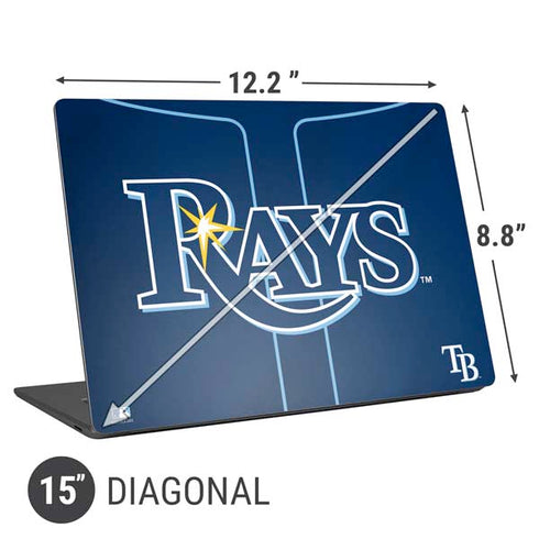 MLB Tampa Bay Rays Alternate/Away Jersey Universal Laptop 15in (12.2 x 8.8in) Skin
