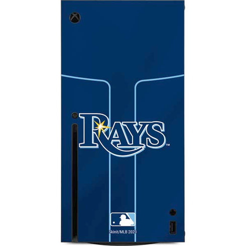 MLB Tampa Bay Rays Alternate/Away Jersey Xbox Series X Console Skin