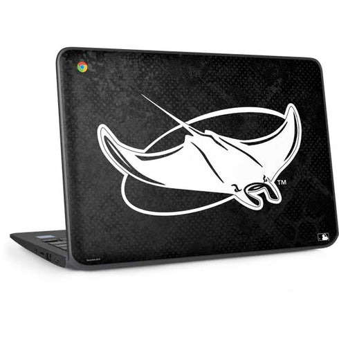 MLB Tampa Bay Rays Dark Wash HP Chromebook Skin