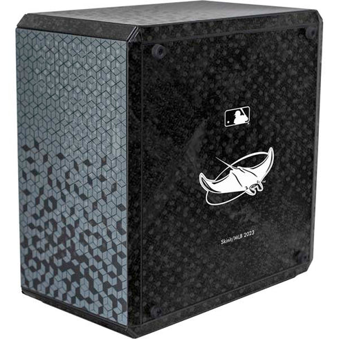 MLB Tampa Bay Rays Dark Wash Cooler Master MasterBox Q300L Mini Tower Skin