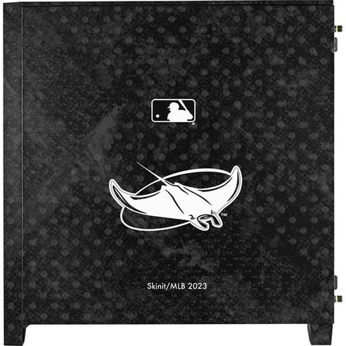 MLB Tampa Bay Rays Dark Wash Corsair 4000D Tempered Glass Mid-Tower ATX Case Skin