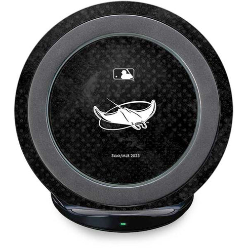 MLB Tampa Bay Rays Dark Wash Fast Charge Wireless Charging Stand Skin