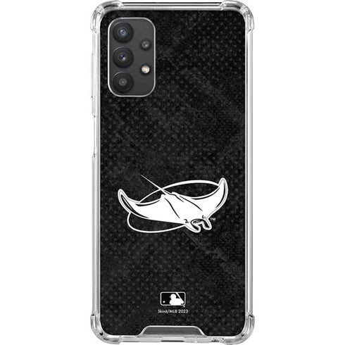 MLB Tampa Bay Rays Dark Wash Galaxy A32 5G Clear Case