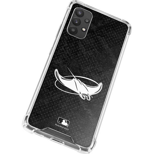 MLB Tampa Bay Rays Dark Wash Galaxy A32 5G Clear Case
