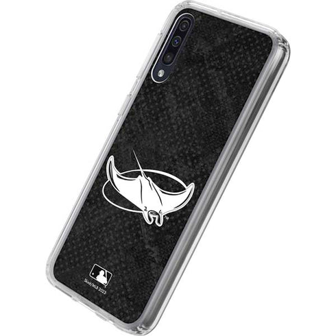 MLB Tampa Bay Rays Dark Wash Galaxy A50 Clear Case