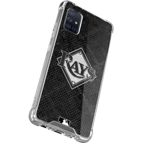 MLB Tampa Bay Rays Dark Wash Galaxy A51 5G Clear Case
