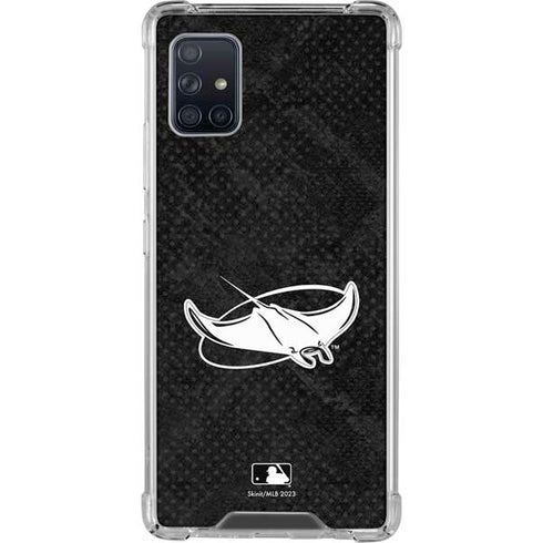 MLB Tampa Bay Rays Dark Wash Galaxy A51 5G Clear Case