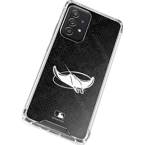 MLB Tampa Bay Rays Dark Wash Galaxy A52 5G Clear Case