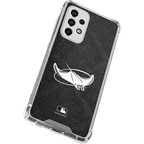 MLB Tampa Bay Rays Dark Wash Galaxy A53 5G Clear Case