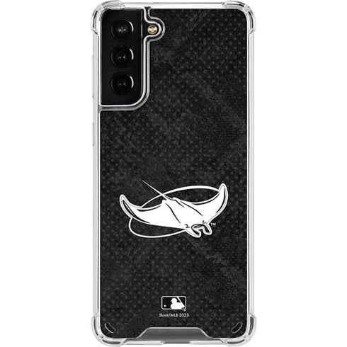 MLB Tampa Bay Rays Dark Wash Galaxy S21 Plus 5G Clear Case