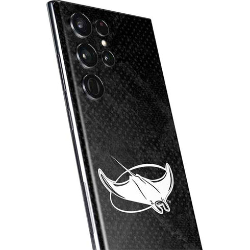 MLB Tampa Bay Rays Dark Wash Galaxy S22 Ultra Skin