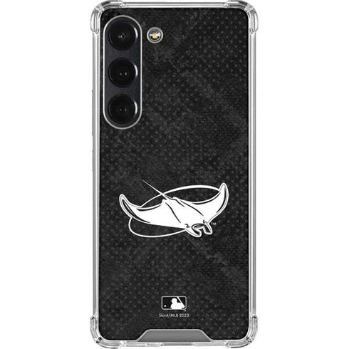 MLB Tampa Bay Rays Dark Wash Galaxy S23 Clear Case