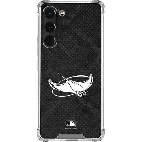 MLB Tampa Bay Rays Dark Wash Galaxy S23 Plus Clear Case