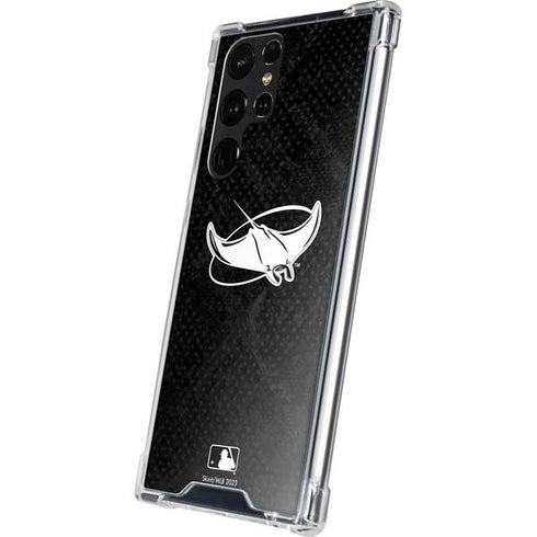MLB Tampa Bay Rays Dark Wash Galaxy S24 Ultra Clear Case