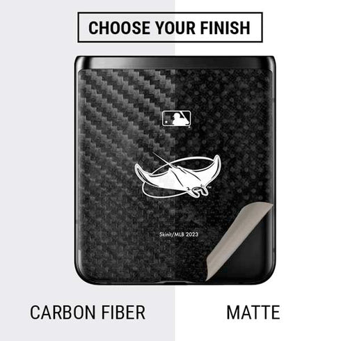 MLB Tampa Bay Rays Dark Wash Galaxy Z Flip Skin