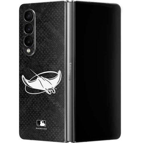 MLB Tampa Bay Rays Dark Wash Galaxy Z Fold4 5G Skin