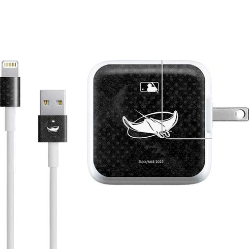 MLB Tampa Bay Rays Dark Wash iPad Charger (10W USB) Skin