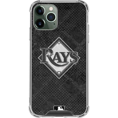 MLB Tampa Bay Rays Dark Wash iPhone 11 Pro Max Clear Case