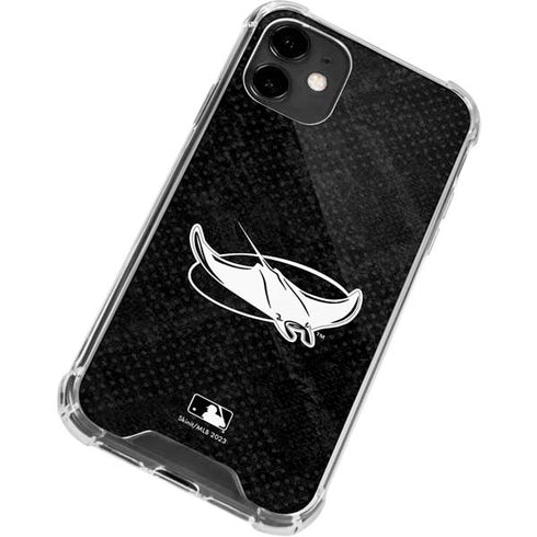 MLB Tampa Bay Rays Dark Wash iPhone 12 Mini Clear Case
