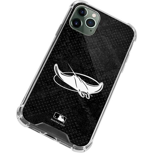 MLB Tampa Bay Rays Dark Wash iPhone 12 Pro Clear Case