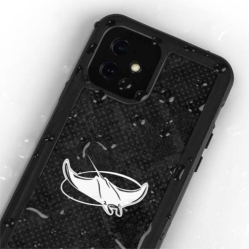 MLB Tampa Bay Rays Dark Wash iPhone 12 Waterproof Case
