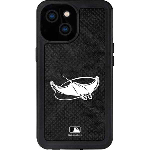 MLB Tampa Bay Rays Dark Wash iPhone 13 Mini Waterproof Case